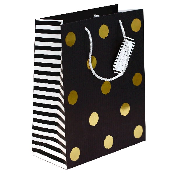 Sacola para presente 30x42x12cm Anne Glitter sort. 18489 Yazi - PT 1 UN