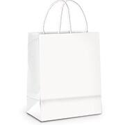 Sacola kraft branca 21,5x15x8cm 1000014 Cromus PT 10 UN Sacola kraft branca 21,5x15x8cm 1000014 Cromus PT 10 UN