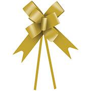 Laço para presente pronto, 30mm, Liso, Ouro, 1230088, Cromus - PT 10 UN Laço para presente pronto, 30mm, Liso, Ouro, 1230088, Cromus - PT 10 UN