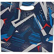 Caixa trapézio com alça, Casual Blue, 33cm x 31cm x 11cm, Kawagraf, - PT 1 UN