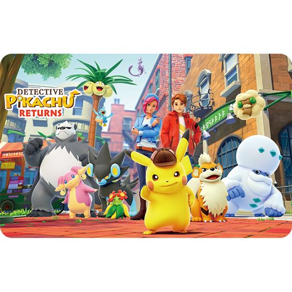 Gift Card GCMV DETECTIVE PIKACHU RETURNS 249BRL Nintendo UN 1 UN