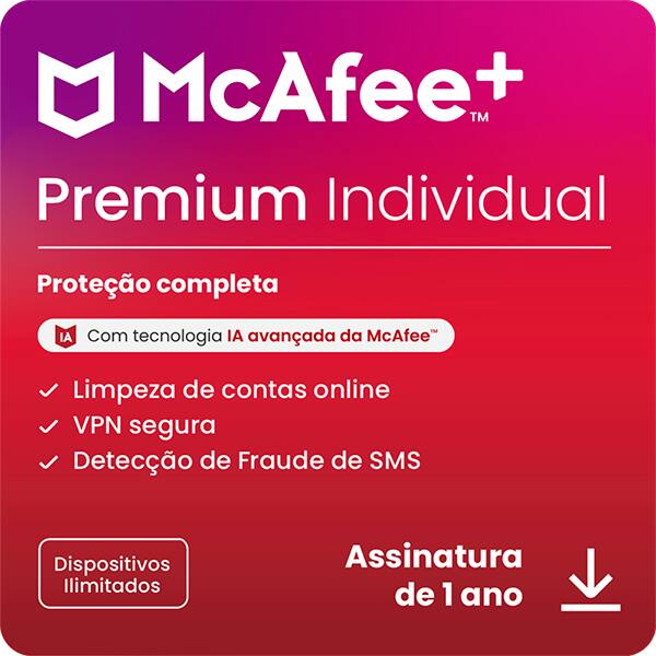 McAfee Plus Individual Dispositivos ilimitados Digital Mcafee UN 1 UN