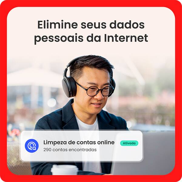 McAfee+ Premium Plano Individual, Dispositivos ilimitados, Software de segurança que inclui Antivírus, VPN segura, monitoramento de identidade, redes sociais e gerenciador de senhas, Mcafee - 1 UN