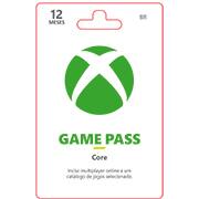 Gift Card Xbox Game P. Core 12M R$199,99 5051644162 Microsoft UN 1 UN