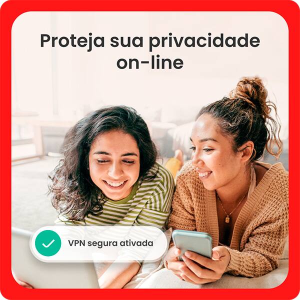 McAfee Mobile Security, 1 Dispositivo (Android/iOS), Software de segurança para Smartphones que inclui Antivírus, Monitoramento de Identidade, VPN Segura |Gerenciador de Senhas, Mcafee - 1 UN