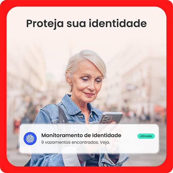 McAfee Mobile Security, 1 Dispositivo (Android/iOS), Software de segurança para Smartphones que inclui Antivírus, Monitoramento de Identidade, VPN Segura |Gerenciador de Senhas, Mcafee - 1 UN