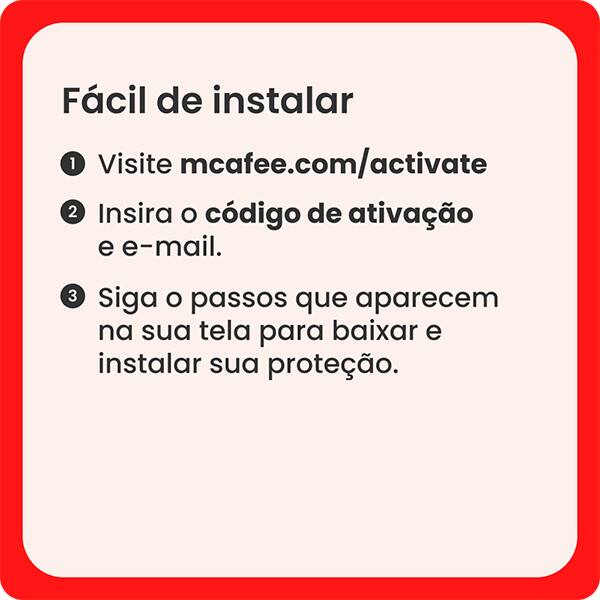 McAfee Mobile Security, 1 Dispositivo (Android/iOS), Software de segurança para Smartphones que inclui Antivírus, Monitoramento de Identidade, VPN Segura |Gerenciador de Senhas, Mcafee - 1 UN