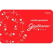 Gift Card GCMV Giuliana Flores R$ 200,00 BLACKHAWK UN 1 UN