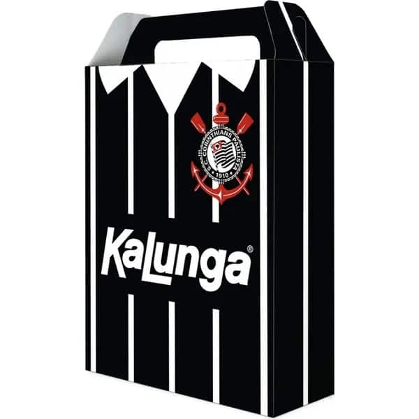 Caixa Para Presente Corinthians Listras, 22cm x 9cm x 29cm, 2768448, Spiral Sccp - PT 1 UN Caixa Para Presente Corinthians Listras, 22cm x 9cm x 29cm, 2768448, Spiral Sccp - PT 1 UN