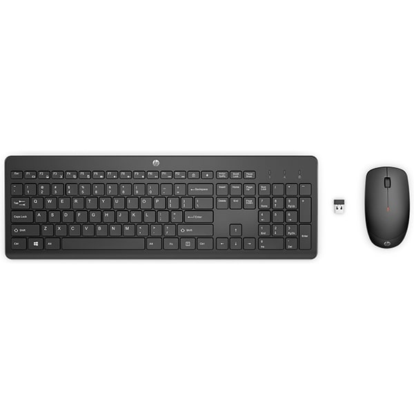 Kit wireless, Teclado e Mouse, Preto, 18H24AAAC4, HP - CX 1 UN