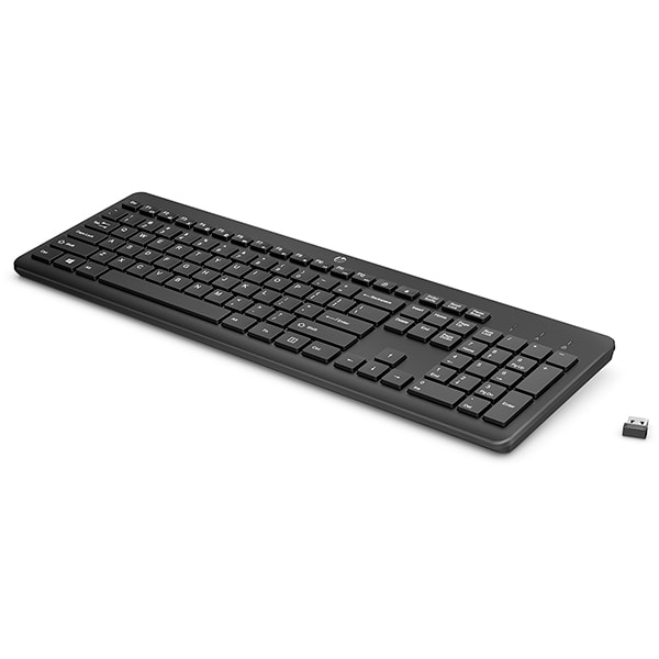 Teclado sem fio 230, Preto, 3L1E7AA, HP - CX 1 UN