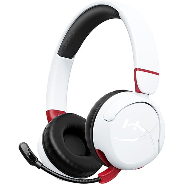 Headset Gamer Sem Fio Cloud Mini, Bluetooth 5.3, Branco, 7G8F2AA, HyperX - CX 1 UN