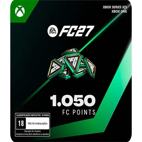 Gift Card GCMV EA Sports FC27 1050 FC Points Microsoft UN 1 UN