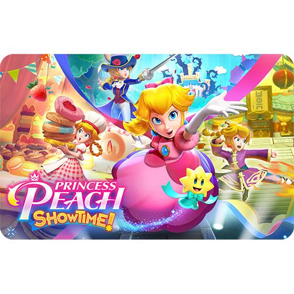 Gift Card GCMV PRINCESS PEACH SHOWTIME R$ 299 Nintendo UN 1 UN