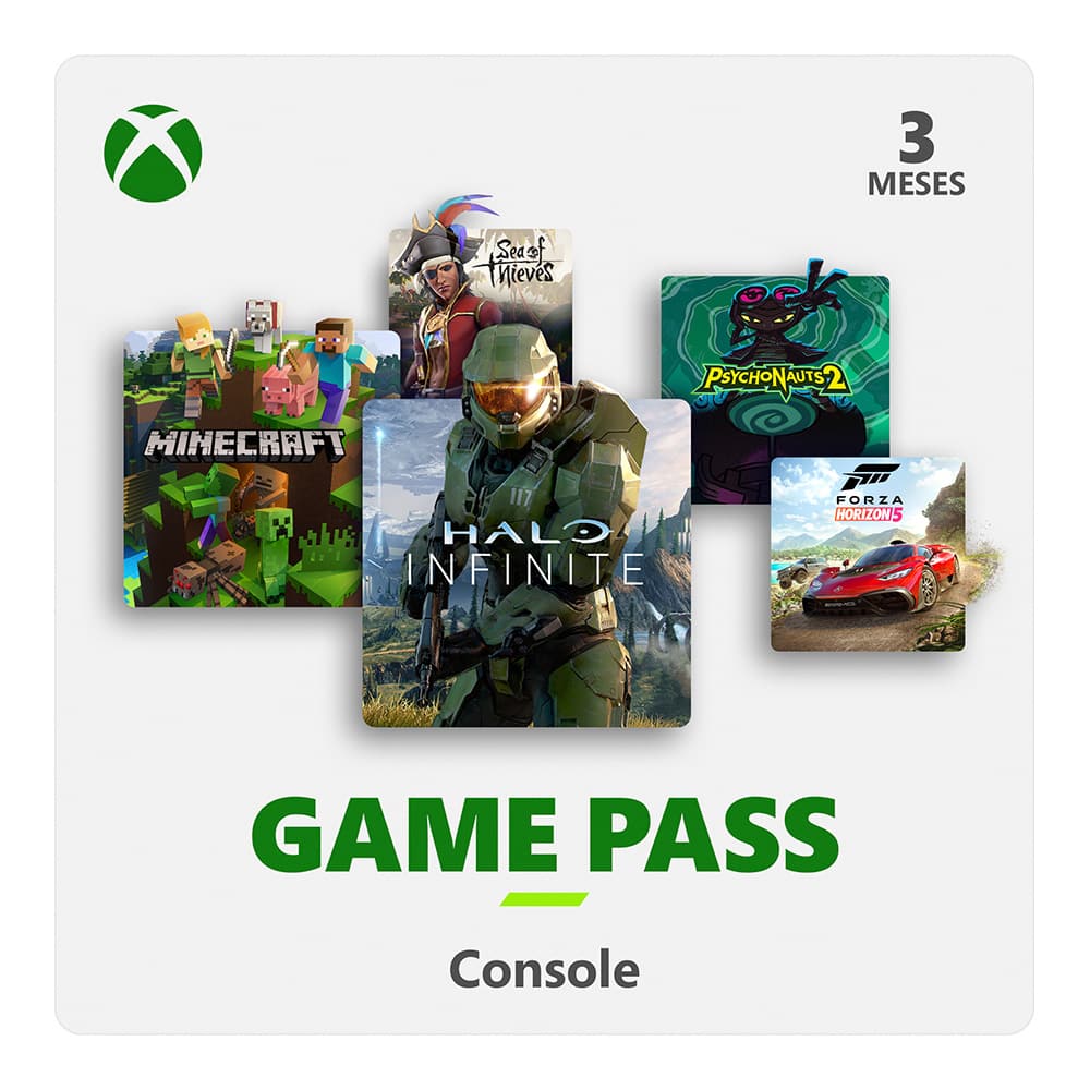 Gift Card GCMV Game Pass PC, 3 meses, Microsoft - 1 UN - Softwares - Kalunga