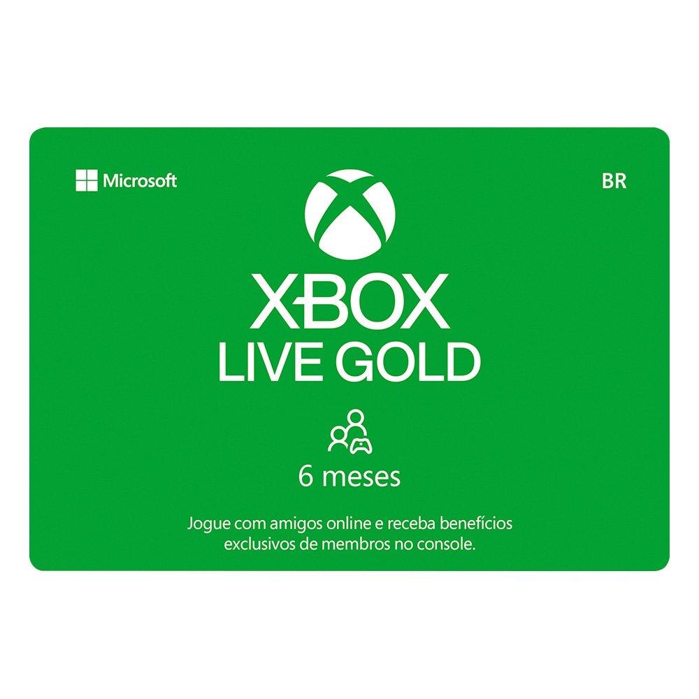 Xbox Game Pass Ultimate 6 Meses Assinatura - 25 Dígitos Xbox - Desconto no  Preço