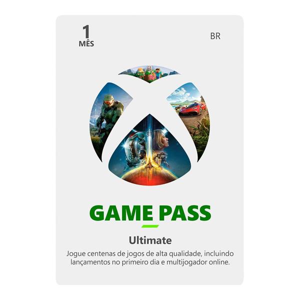 Xbox Game Pass Ultimate por 1 Mês, Microsoft - Código Digital - PT 1 UN