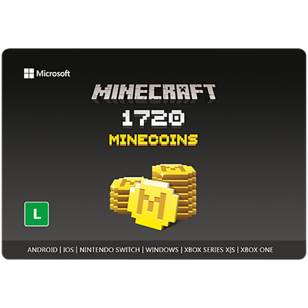 Cartão de Ativação Minecraft Jogo Completo Mojang - Cartão de