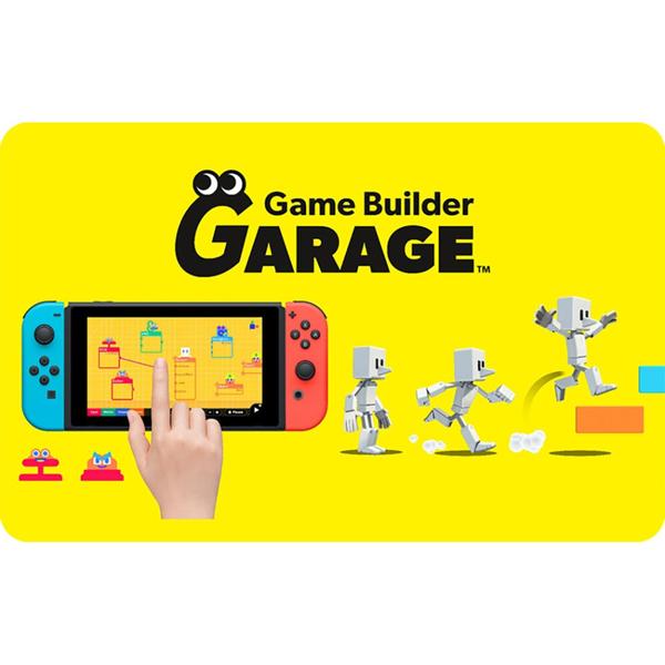 Gift Card GCMV Nintendo Switch game builder garage Nintendo PT 1 UN