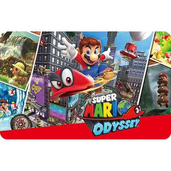 Gift Card GCMV Nintendo Switch Mario Odyssey Nintendo PT 1 UN