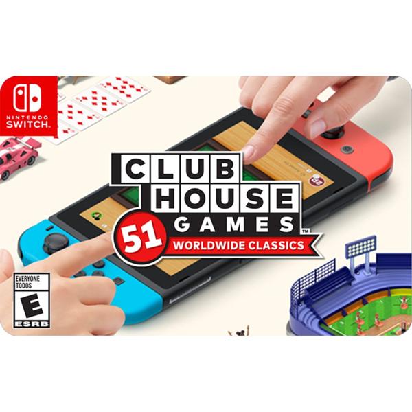 Gift Card GCMV Nintendo Switch club house Nintendo PT 1 UN