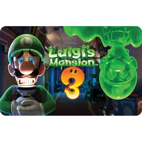 Gift Card GCMV Nintendo Switch Luigi Mansion 3 Nintendo PT 1 UN