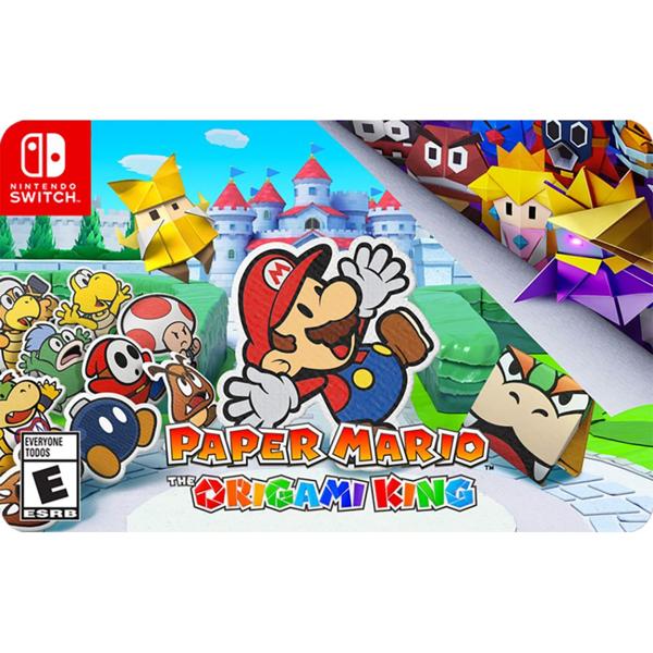 Gift Card GCMV Nintendo Switch Paper Mario Nintendo PT 1 UN