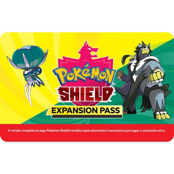 Gift Card GCMV Nintendo Switch Pokemon shield Nintendo PT 1 UN