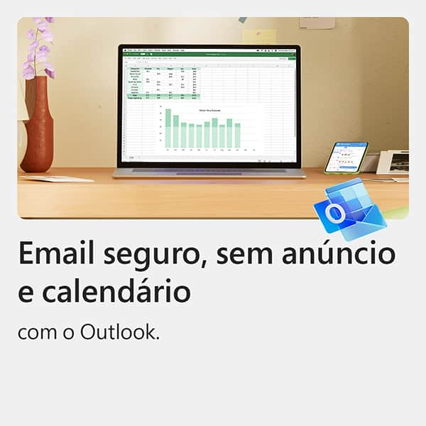 Microsoft 365 Personal com Copilot: 1 Licença - Word, Excel, PowerPoint, Outlook + 1TB de Armazenamento OneDrive - Assinatura Anual - DOWNLOAD - Microsoft - 1 UN