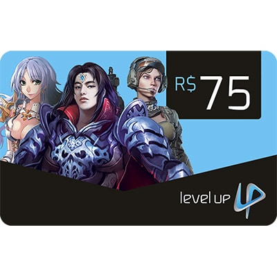 Gift Card Level Up 75 Reais - Código Digital - PT 1 UN