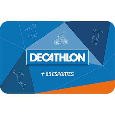 Gift Card GCMV Decathlon R$ 70,00 Decathlon PT 1 UN