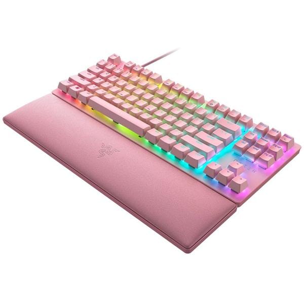 Teclado USB Huntsman v2, Quartz rosa , RZ03039421, Razer - CX 1 UN