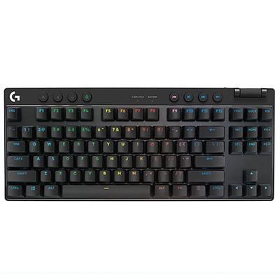 Teclado USB Mecânico Gamer Pro X Lightspeed, Preto, 920-012127, Logitech G - CX 1 UN