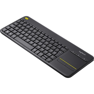 Teclado sem fio Logitech, K400 Plus Wireless, Touch Keyboard, 920-007125, Logitech CX 1 UN