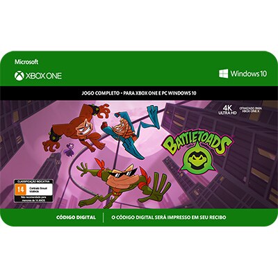 Gift Card GCMV Battletoads Microsoft UN 1 UN