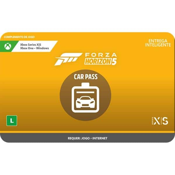 Gift Card GCMV Forza 5 Car Pass Microsoft UN 1 UN