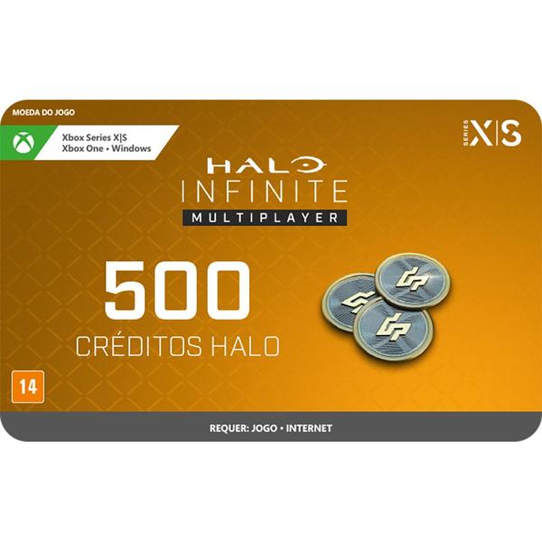 Gift Card GCMV Halo Credits 500 Microsoft UN 1 UN