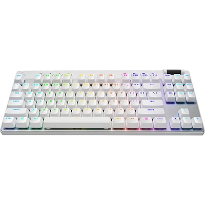 Teclado USB Mecânico Gamer Pro X Lightspeed, Branco, 920-012143, Logitech G - CX 1 UN