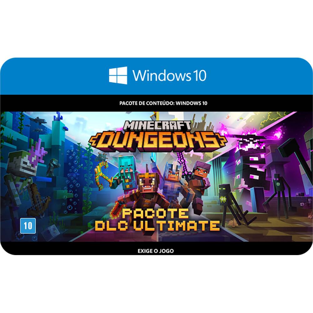 Gift Card GCMV Minecraft Legends PC Edição Deluxe, Microsoft - 1 UN -  Softwares - Kalunga