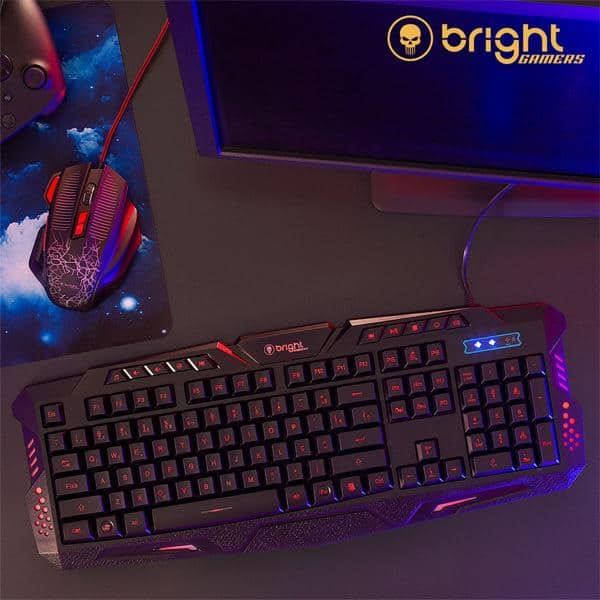 Kit Gamer wired (teclado/mouse) 594 Bright CX 1 UN