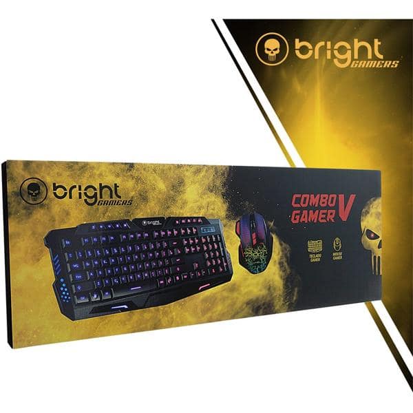 Kit Gamer wired (teclado/mouse) 594 Bright CX 1 UN