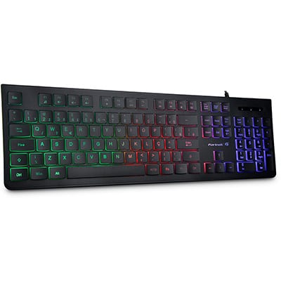 Teclado Gamer Black Eagle, USB, ABNT2, 75856, Fortrek - CX 1 UN