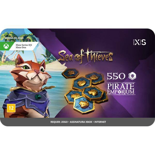 Gift Card GCMV Sea Coin pack 550 Microsoft UN 1 UN