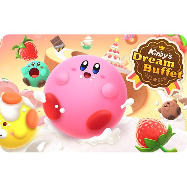 Gift Card GCMV Nintendo Switch Kirby dream buffet Nintendo UN 1 UN