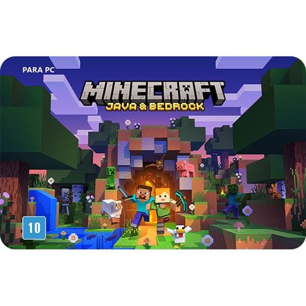 Gift Card GCMV Minecraft Vanilla, Microsoft - 1 UN