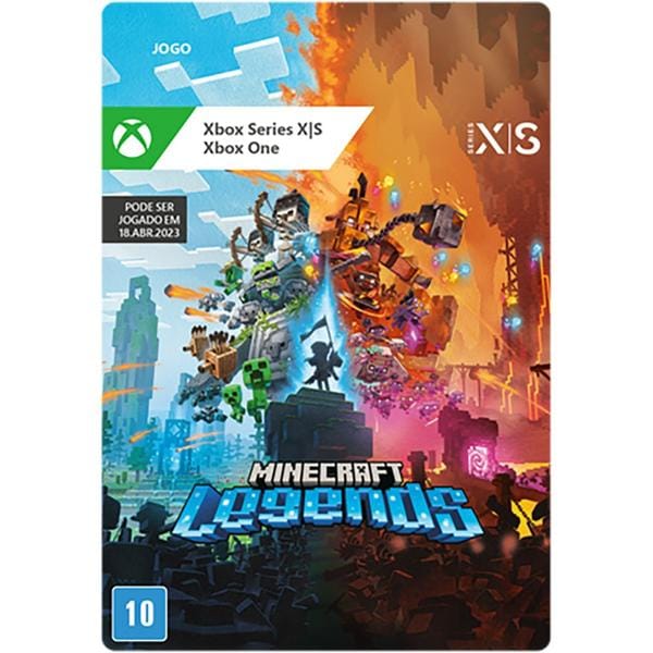 Gift Card GCMV Minecraft Legends Console, Microsoft - 1 UN