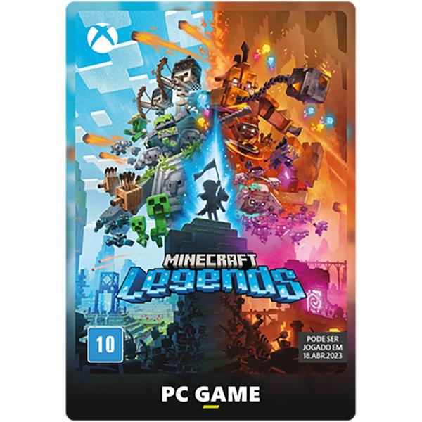 Gift Card GCMV Minecraft Legends PC, Microsoft - 1 UN