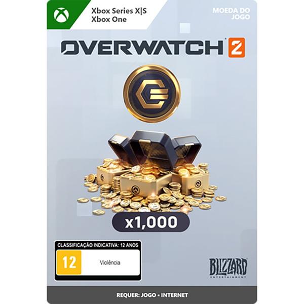 Gift Card GCMV Overwatch 2 1000 Coins Blizzard UN 1 UN - Softwares ...