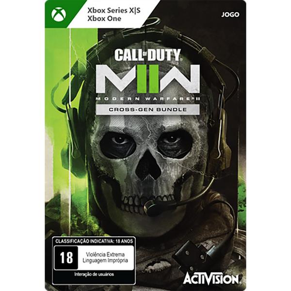 Gift Card GCMV Call of Duty: M. Warfare II Cross-gen Activision UN 1 UN