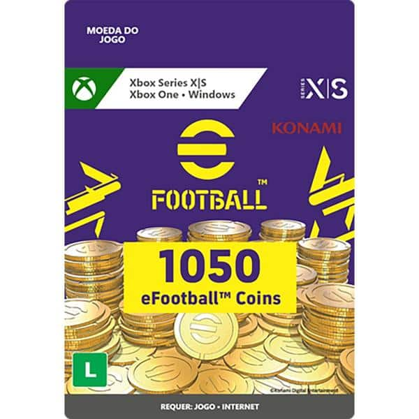 Gift Card GCMV Efootball 1050 Coins Konami UN 1 UN